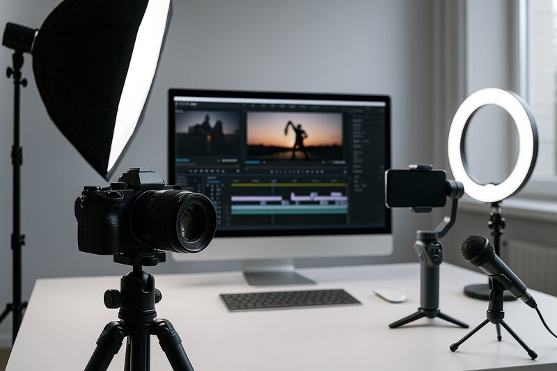 AI-powered video creation and production